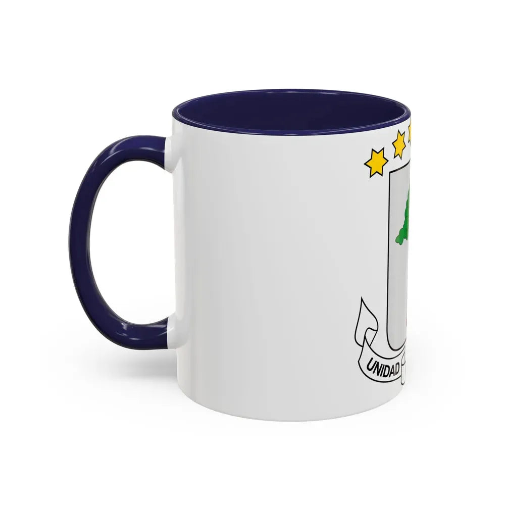 Coat of arms of Equatorial Guinea - Accent Coffee Mug - Go Mug Yourself