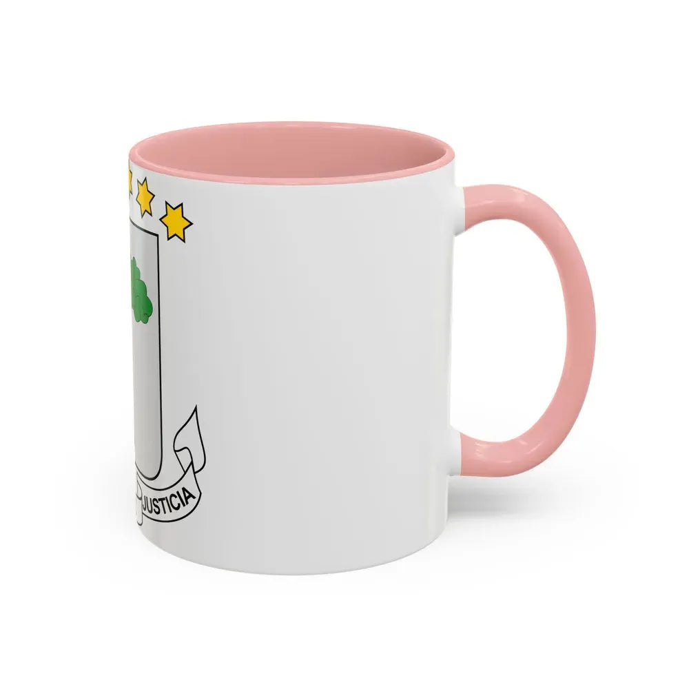 Coat of arms of Equatorial Guinea - Accent Coffee Mug - Go Mug Yourself