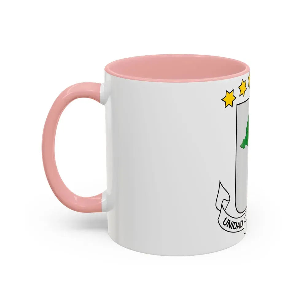 Coat of arms of Equatorial Guinea - Accent Coffee Mug - Go Mug Yourself