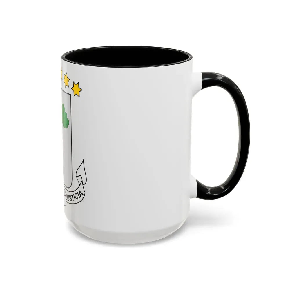 Coat of arms of Equatorial Guinea - Accent Coffee Mug - Go Mug Yourself