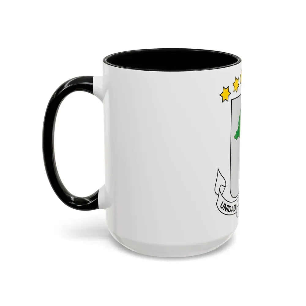 Coat of arms of Equatorial Guinea - Accent Coffee Mug - Go Mug Yourself