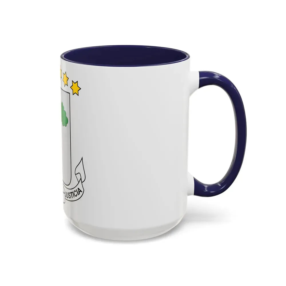 Coat of arms of Equatorial Guinea - Accent Coffee Mug - Go Mug Yourself
