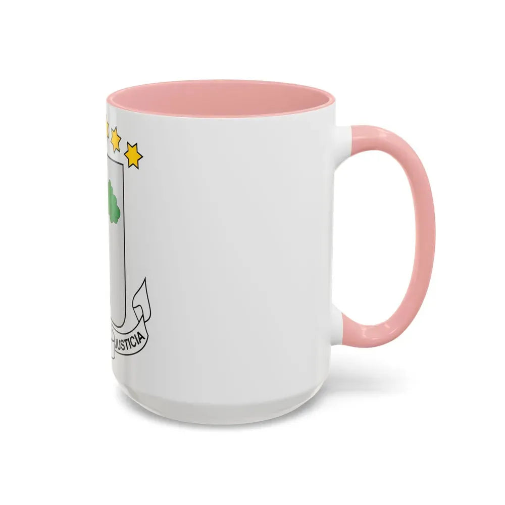 Coat of arms of Equatorial Guinea - Accent Coffee Mug - Go Mug Yourself