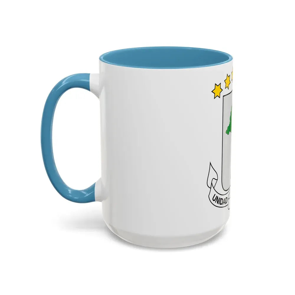 Coat of arms of Equatorial Guinea - Accent Coffee Mug - Go Mug Yourself