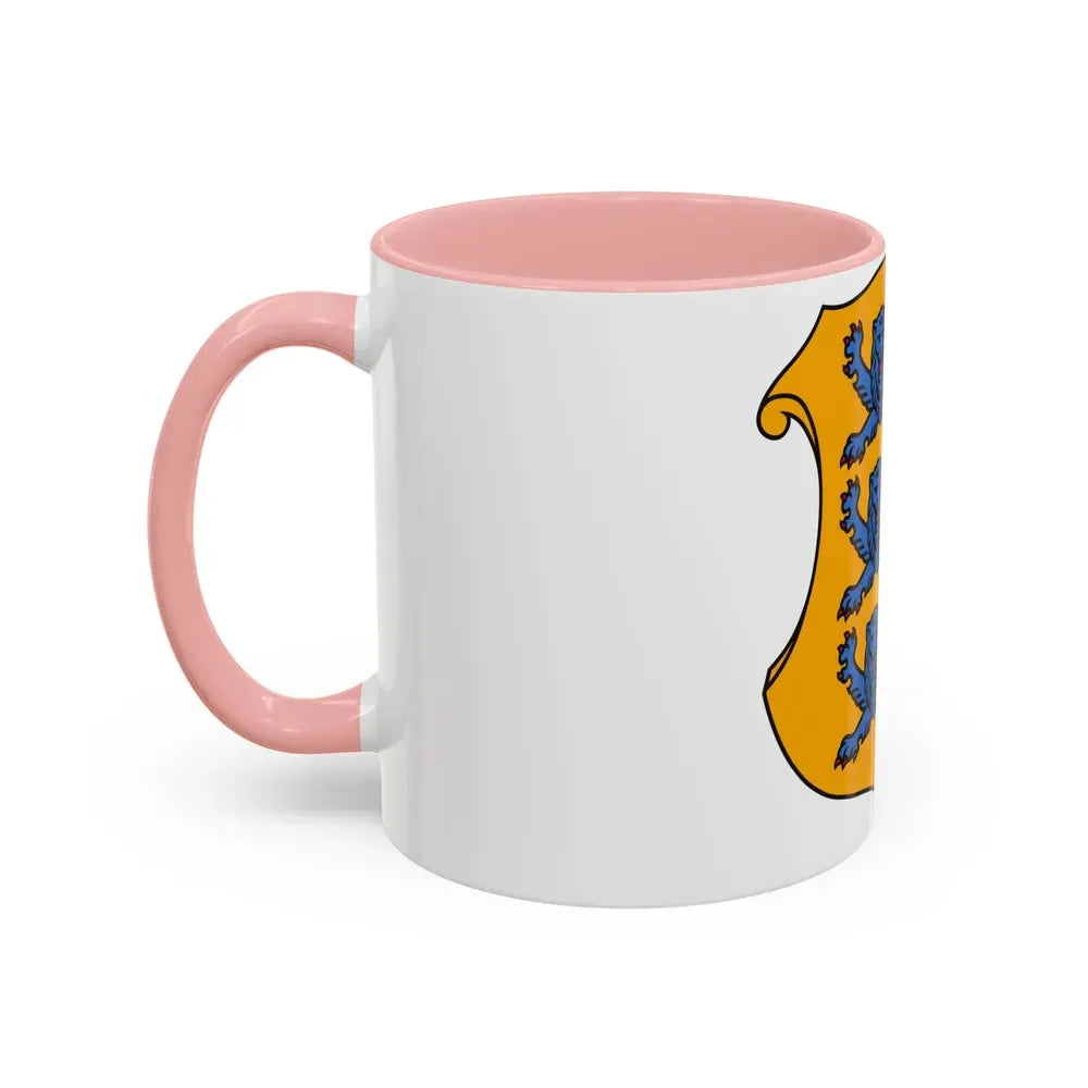 Coat of arms of Estonia 2 - Accent Coffee Mug - Go Mug Yourself