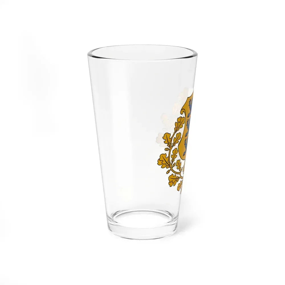 Coat of arms of Estonia - Pint Glass 16oz - Go Mug Yourself