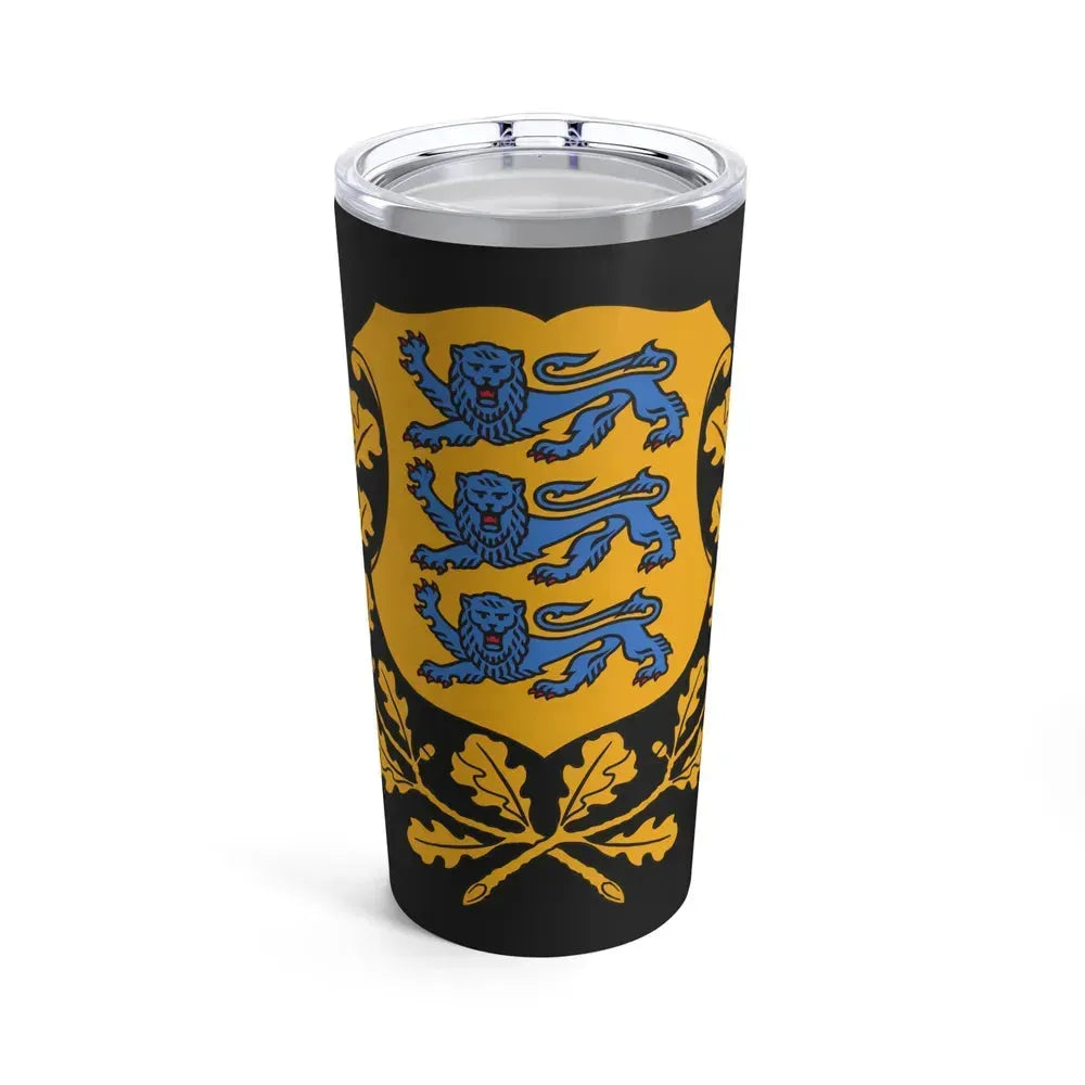 Coat of arms of Estonia - Tumbler 20oz 20oz - Go Mug Yourself