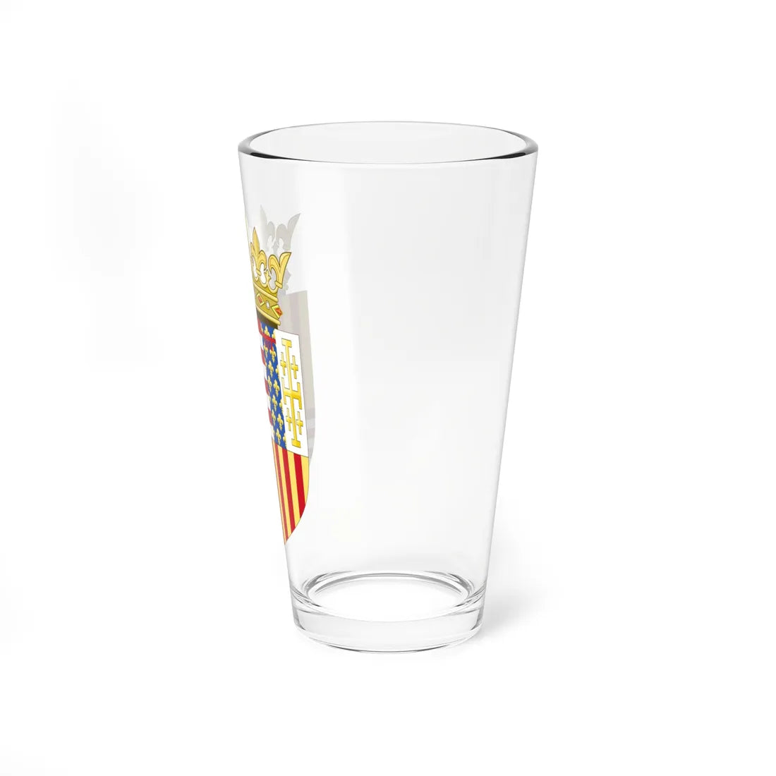 Coat of Arms of Ferdinand I of Naples (Italy) (Coat of Arms) Pint Glass 16oz - Go Mug Yourself