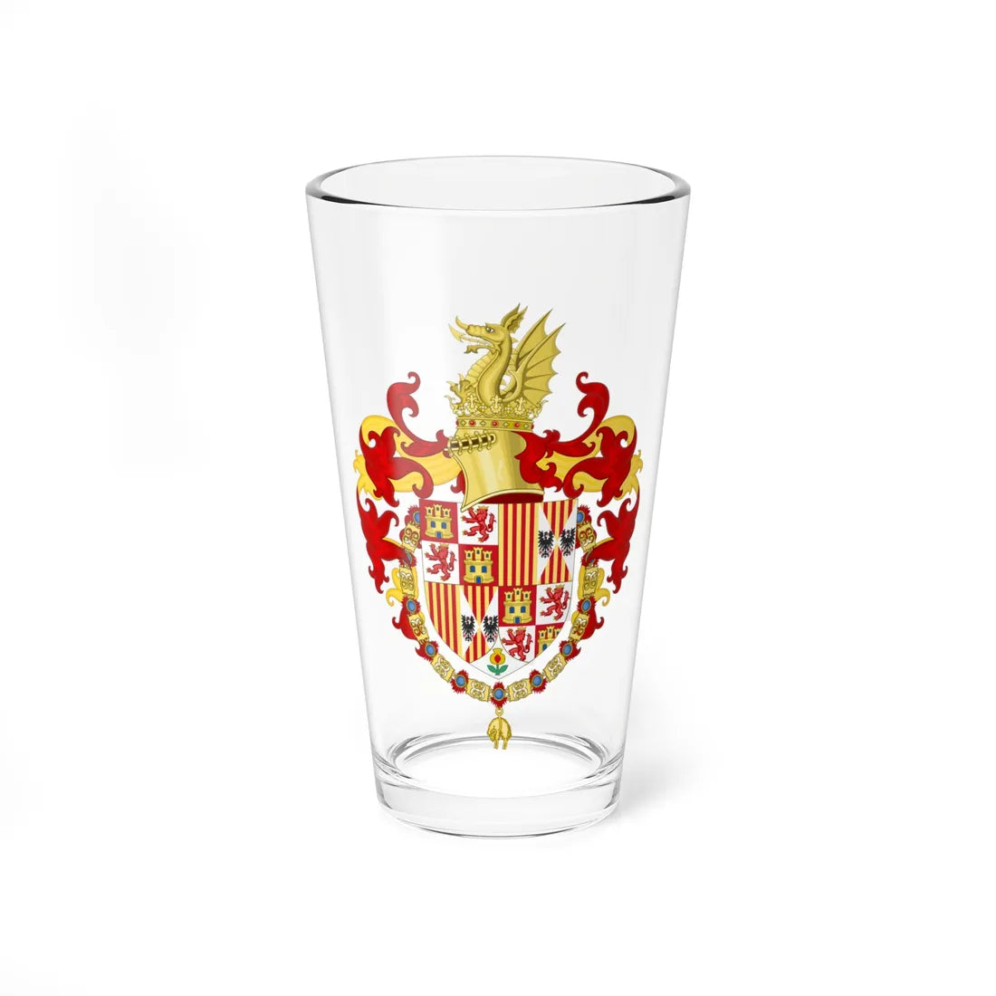 Coat of Arms of Ferdinand II of Aragon Order of the Golden Fleece (Net ...