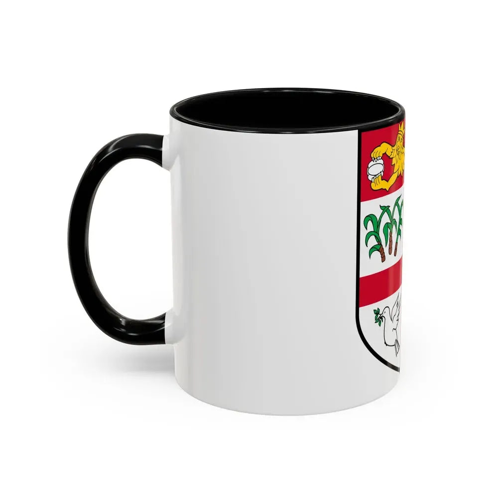 Coat of arms of Fiji 2 - Accent Coffee Mug - Go Mug Yourself