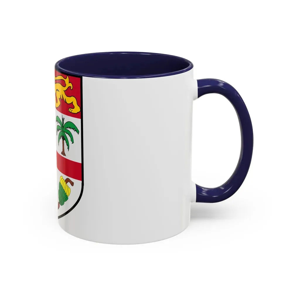 Coat of arms of Fiji 2 - Accent Coffee Mug - Go Mug Yourself