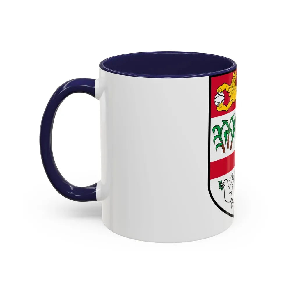 Coat of arms of Fiji 2 - Accent Coffee Mug - Go Mug Yourself