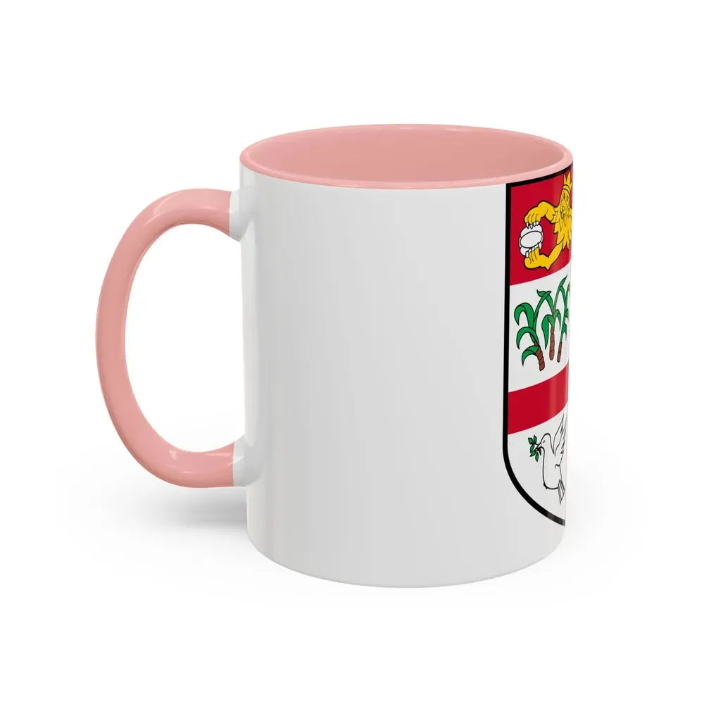 Coat of arms of Fiji 2 - Accent Coffee Mug - Go Mug Yourself