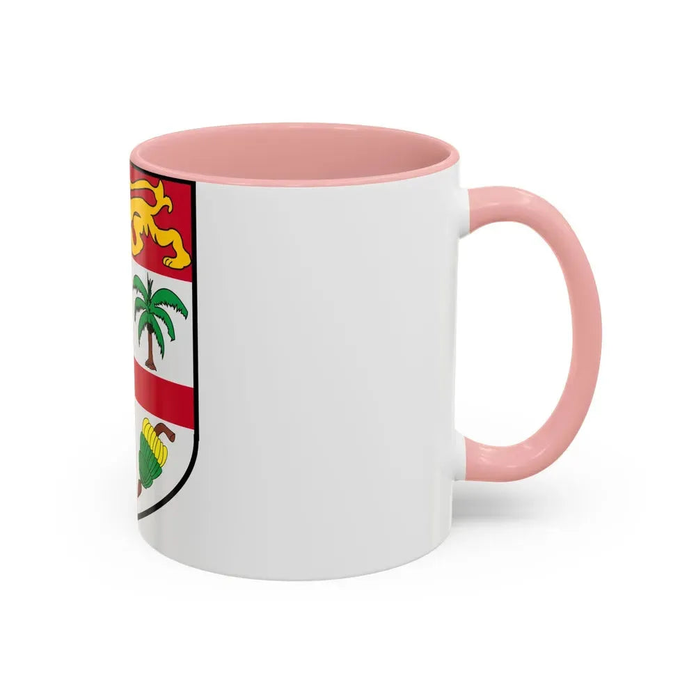 Coat of arms of Fiji 2 - Accent Coffee Mug - Go Mug Yourself