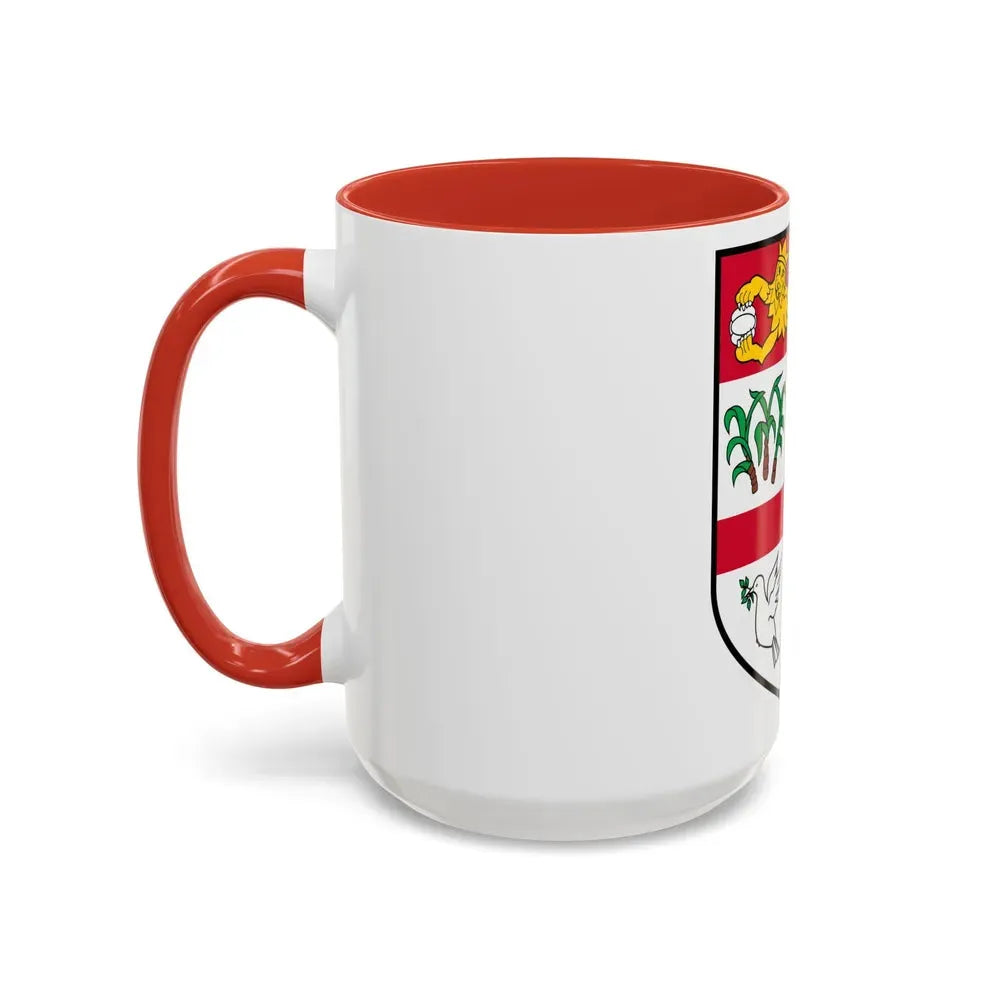 Coat of arms of Fiji 2 - Accent Coffee Mug - Go Mug Yourself
