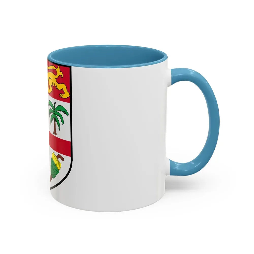 Coat of arms of Fiji 2 - Accent Coffee Mug - Go Mug Yourself