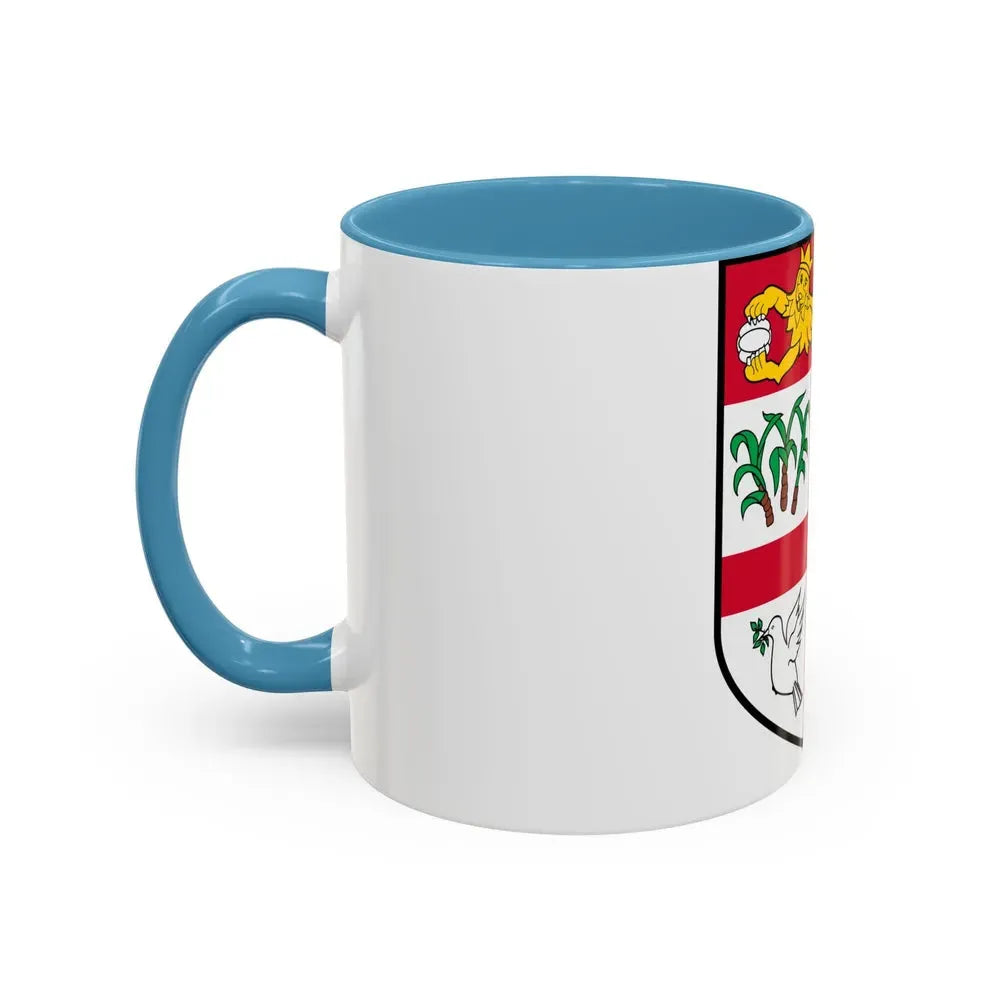 Coat of arms of Fiji 2 - Accent Coffee Mug - Go Mug Yourself
