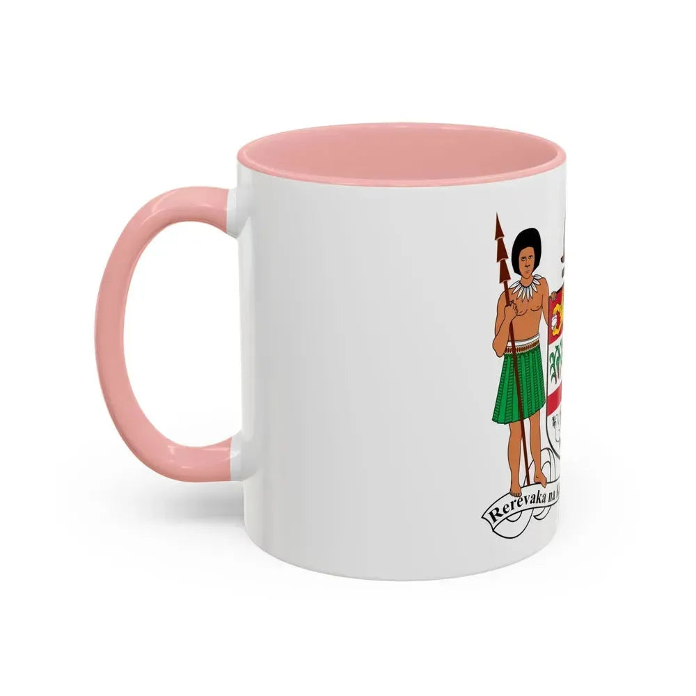 Coat of arms of Fiji - Accent Coffee Mug - Go Mug Yourself
