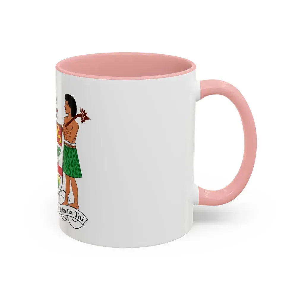 Coat of arms of Fiji - Accent Coffee Mug - Go Mug Yourself