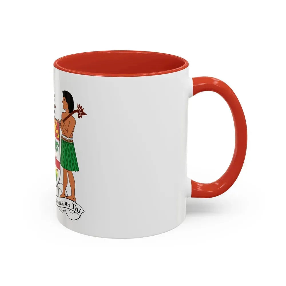 Coat of arms of Fiji - Accent Coffee Mug - Go Mug Yourself