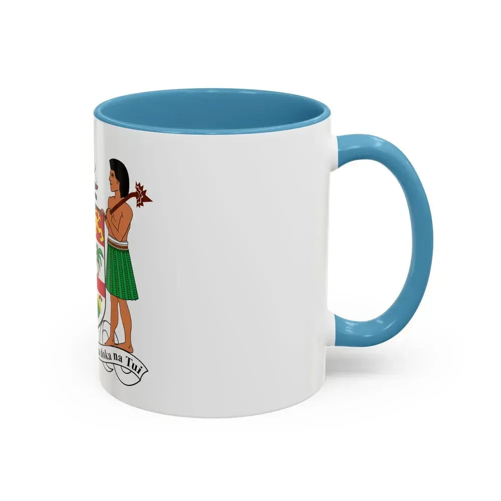 Coat of arms of Fiji - Accent Coffee Mug - Go Mug Yourself