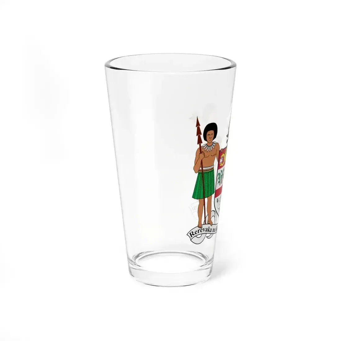 Coat of arms of Fiji - Pint Glass 16oz - Go Mug Yourself