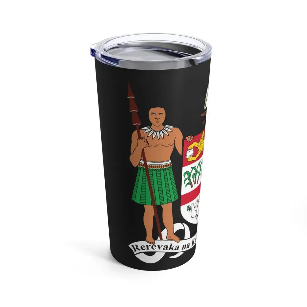 Coat of arms of Fiji - Tumbler 20oz - Go Mug Yourself