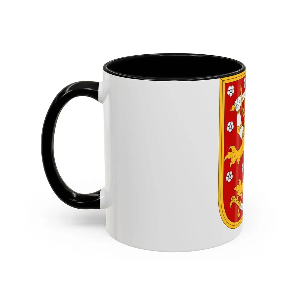 Coat of arms of Finland 1920 - Accent Coffee Mug - Go Mug Yourself