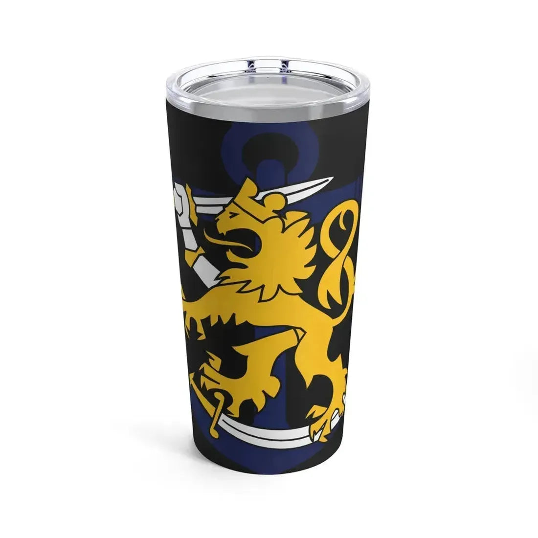 Coat of Arms of Finnish Navy - Tumbler 20oz 20oz - Go Mug Yourself