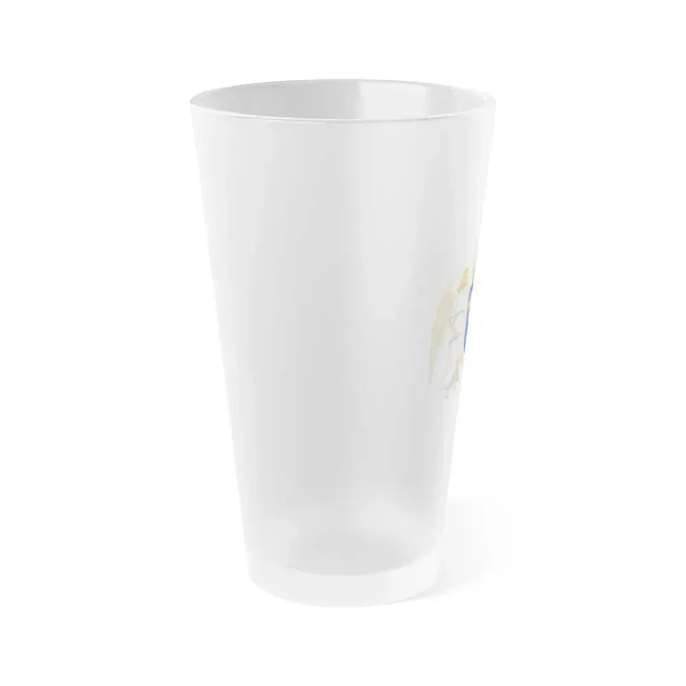 Coat of arms of France 1515-1578 - Frosted Pint Glass 16oz - Go Mug Yourself