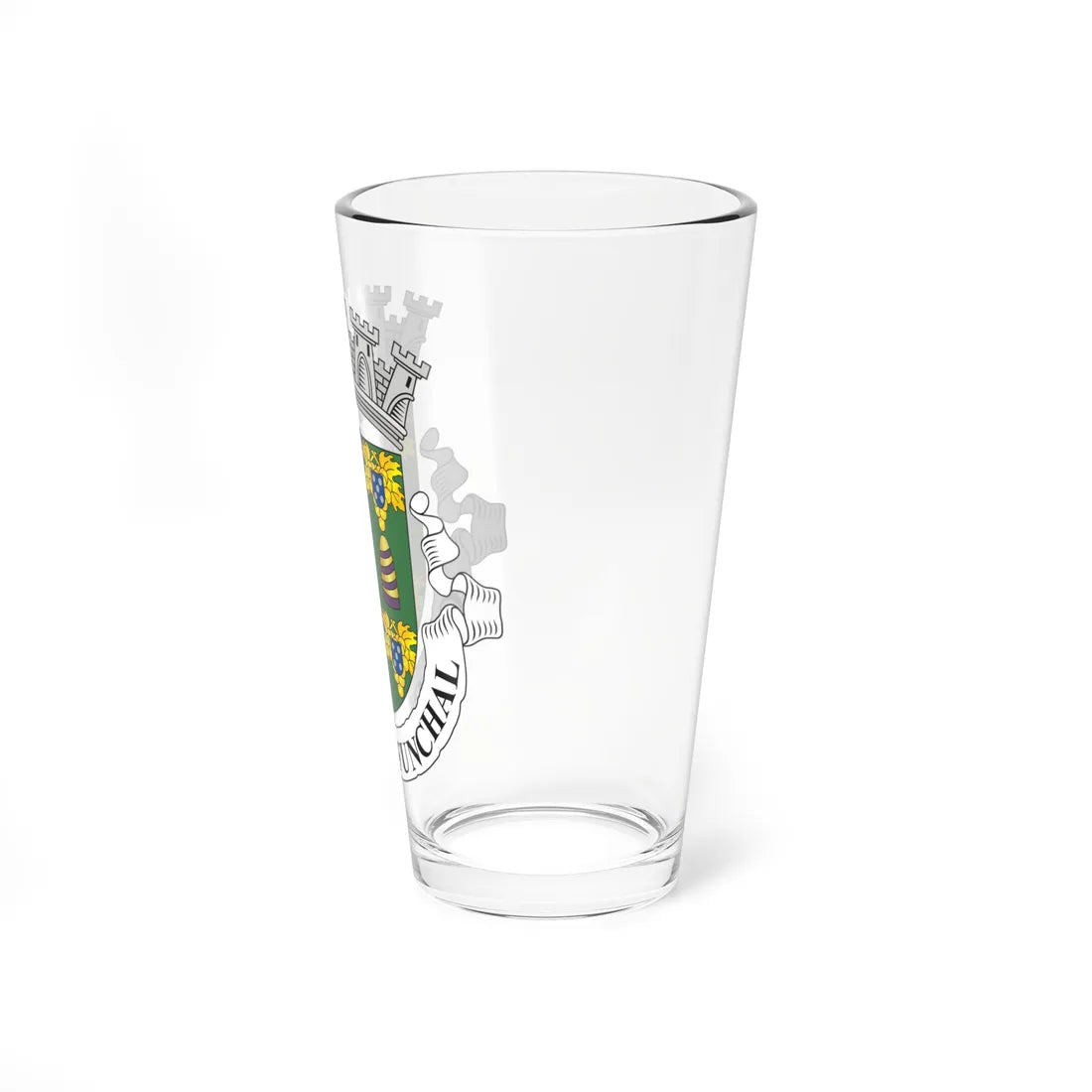 Coat of arms of Funchal (Coat of Arms) Pint Glass 16oz - Go Mug Yourself