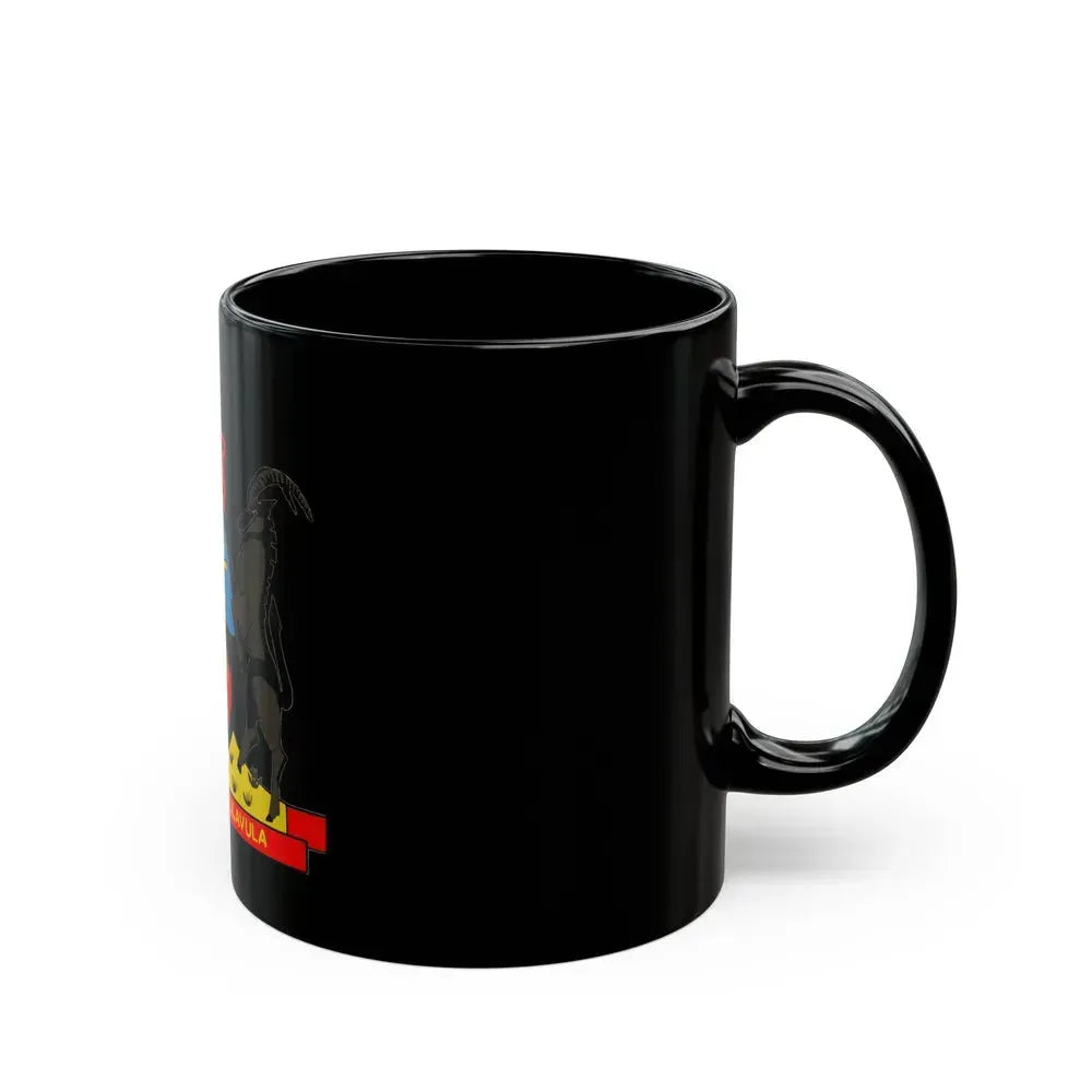 Coat of arms of Gazankulu - Black Coffee Mug - Go Mug Yourself