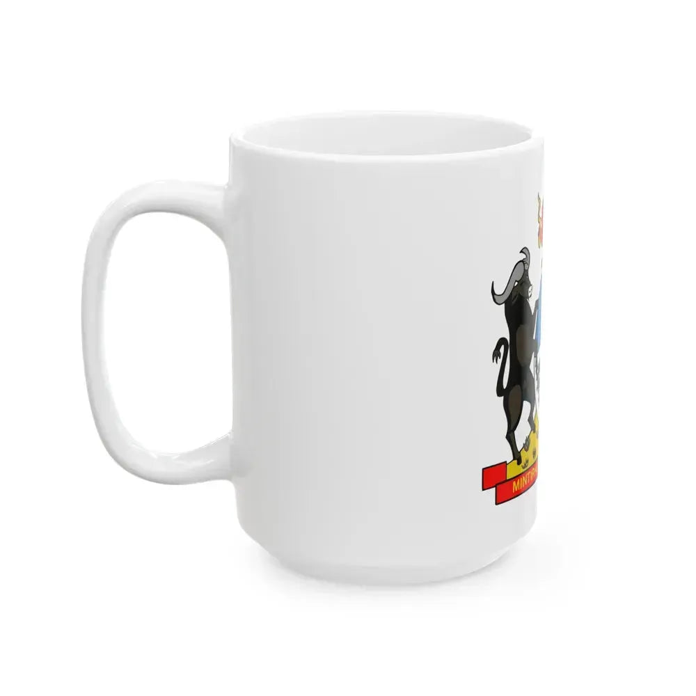Coat of arms of Gazankulu - White Coffee Mug - Go Mug Yourself