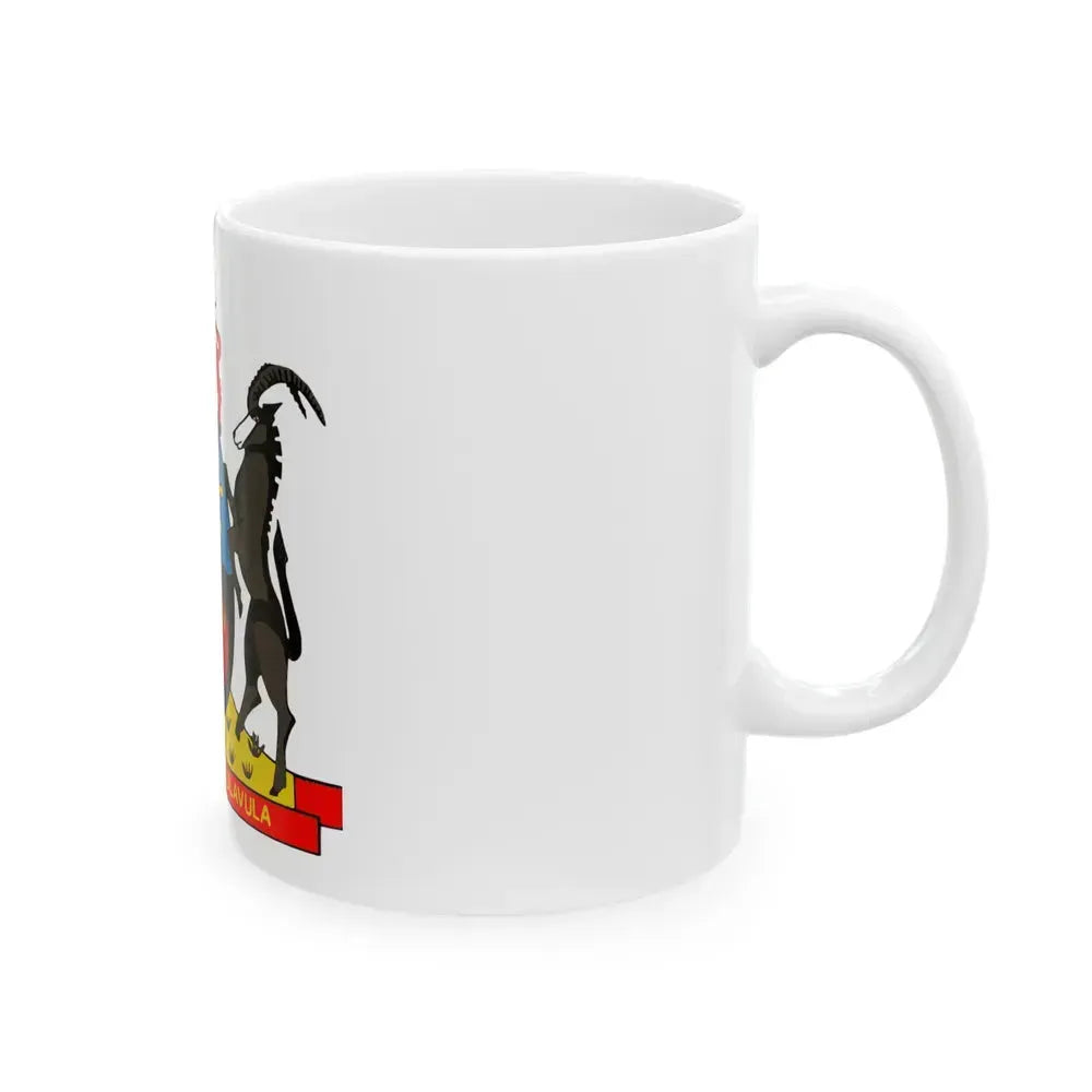 Coat of arms of Gazankulu - White Coffee Mug - Go Mug Yourself