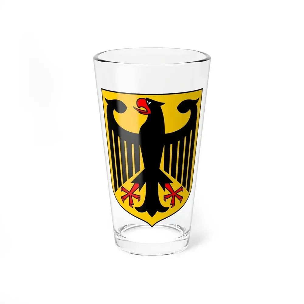 Coat of arms of Germany - Pint Glass 16oz 16oz - Go Mug Yourself