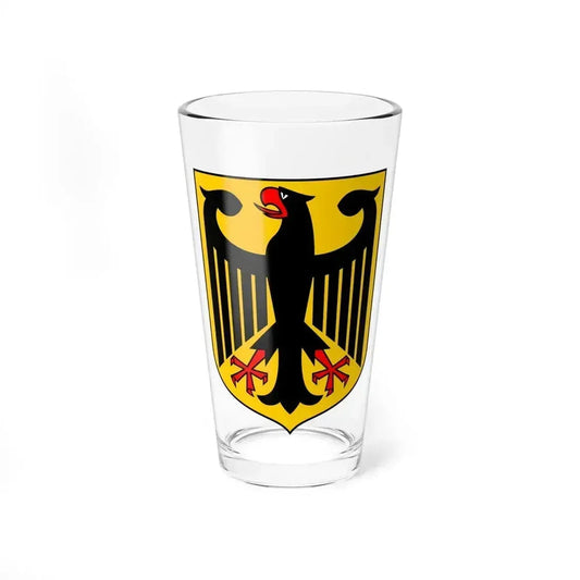Coat of arms of Germany - Pint Glass 16oz 16oz - Go Mug Yourself