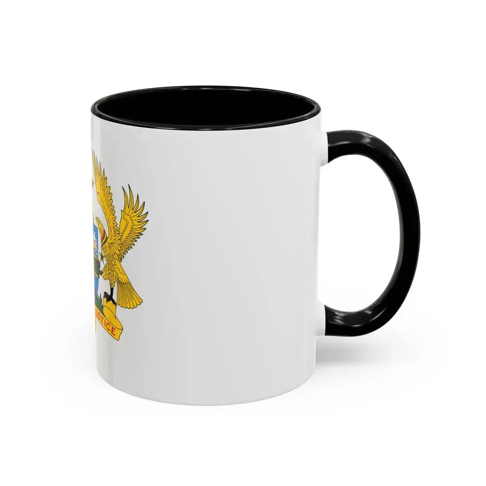 Coat of arms of Ghana - Accent Coffee Mug - Go Mug Yourself