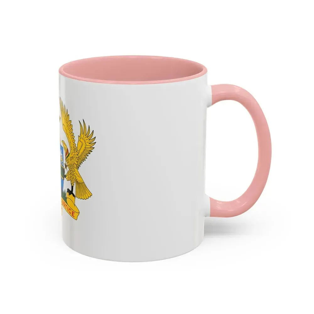 Coat of arms of Ghana - Accent Coffee Mug - Go Mug Yourself