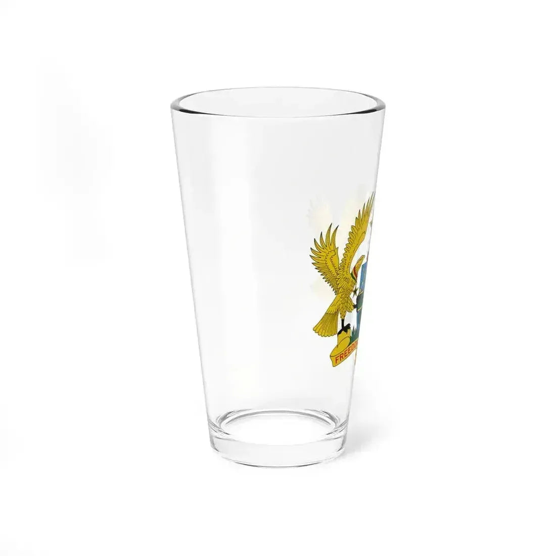 Coat of arms of Ghana - Pint Glass 16oz - Go Mug Yourself