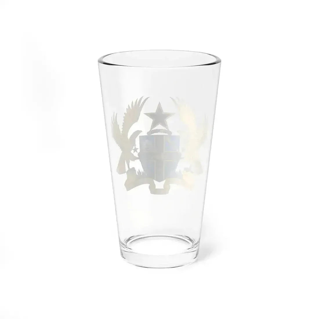 Coat of arms of Ghana - Pint Glass 16oz - Go Mug Yourself