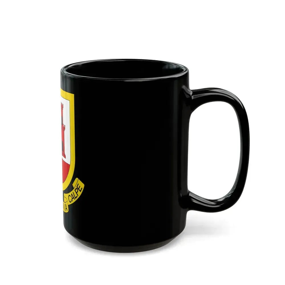 Coat of arms of Gibraltar - Black Coffee Mug - Go Mug Yourself