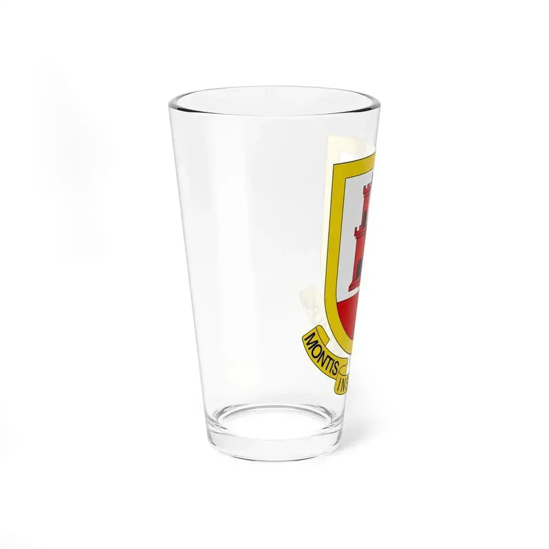Coat of arms of Gibraltar - Pint Glass 16oz - Go Mug Yourself