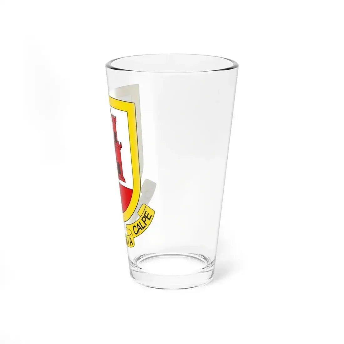 Coat of arms of Gibraltar - Pint Glass 16oz - Go Mug Yourself