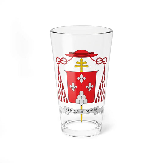 Coat of arms of Giovanni Battista Montini (Italy) (Coat of Arms) Pint Glass 16oz 16oz - Go Mug Yourself
