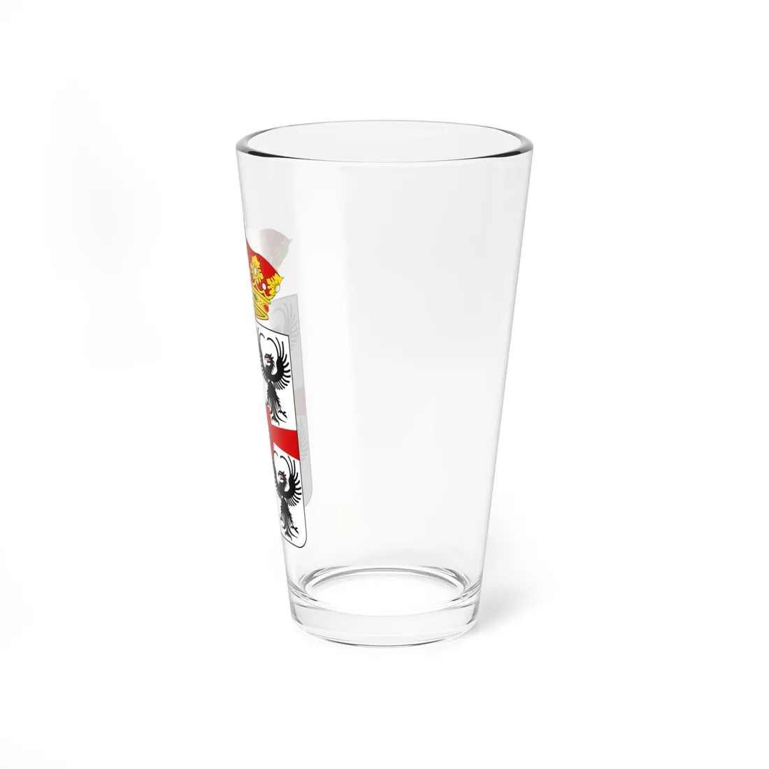Coat of arms of Giulio Cesare Gonzaga di Bozzolo (Italy) (Coat of Arms) Pint Glass 16oz - Go Mug Yourself