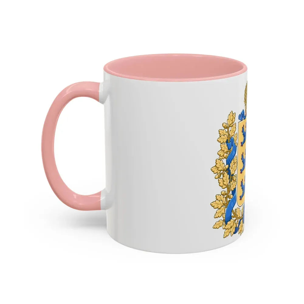 Coat of arms of Governorate of Estonia - Accent Coffee Mug - Go Mug Yourself