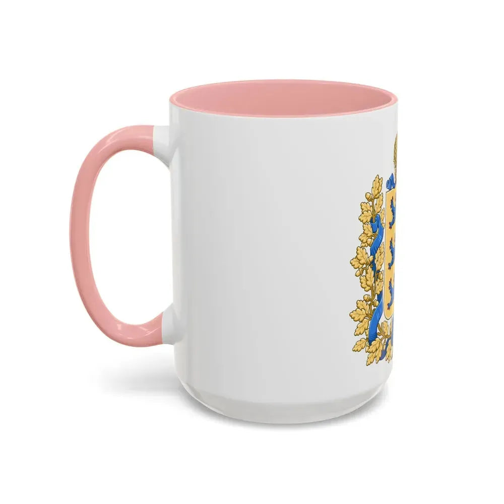 Coat of arms of Governorate of Estonia - Accent Coffee Mug - Go Mug Yourself
