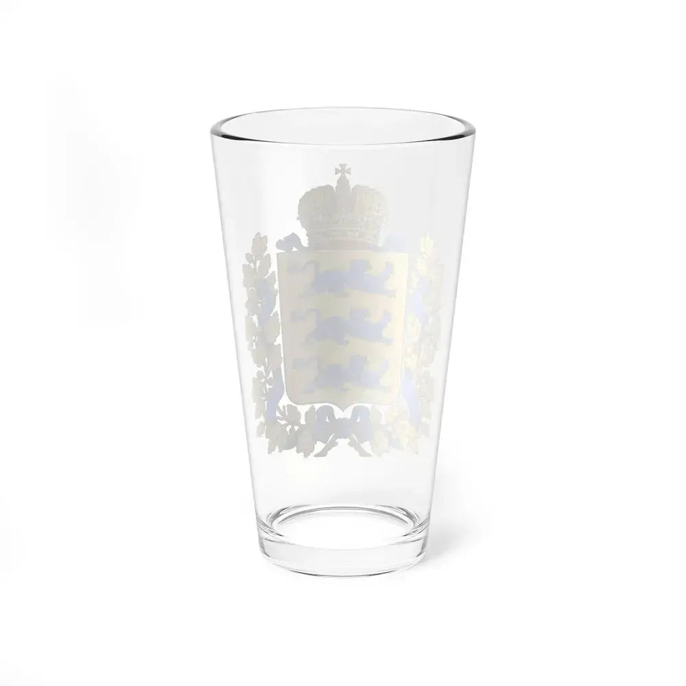 Coat of arms of Governorate of Estonia - Pint Glass 16oz - Go Mug Yourself
