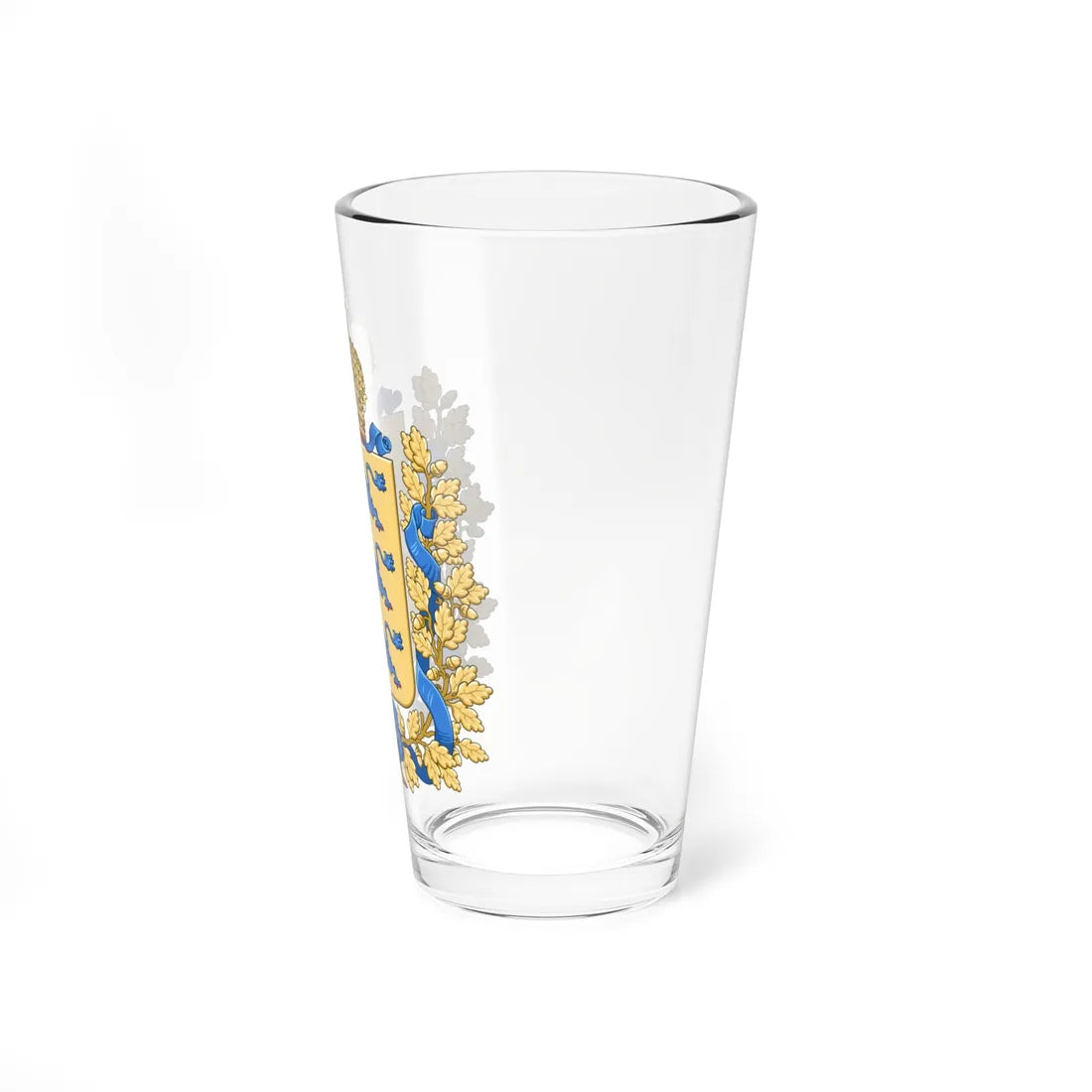 Coat of arms of Governorate of Estonia (Russia) (Coat of Arms) Pint Glass 16oz - Go Mug Yourself