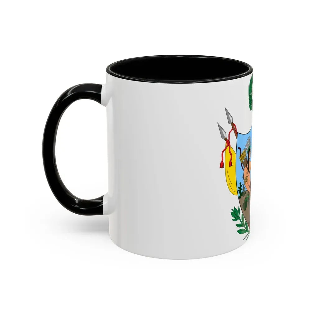 Coat of arms of Gran Colombia (1819) - Accent Coffee Mug - Go Mug Yourself